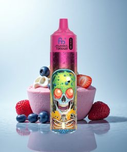 Fumot Randm Tornado 30000 Puffs Gelato al Lampone Fragola Mirtillo con Display LED e Batteria Ricaricabile