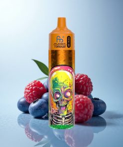 Fumot Randm Tornado 30000 Puffs Mirtillo Lampone Blu Mesh 30mL 5% LED