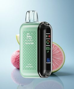 Fumot Tornado 20000 Puffs Litchi Melone Hami con Batteria Ricaricabile e Display Intelligente