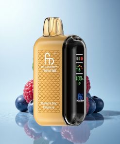 Fumot Tornado 20000 Puffs Mirtillo Acido Lampone Dual Mesh