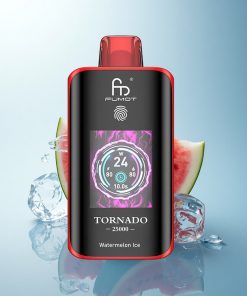Fumot Tornado 25000 Puffs Gelato d'Anguria Tipo-C Ricaricabile