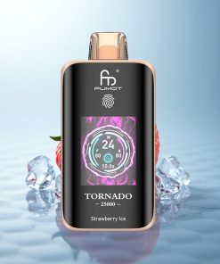 Fumot Tornado 25000 Puffs Gelato di Fragola HD Ricaricabile 20ml