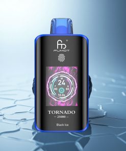 Fumot Tornado 25000 Puffs Ghiaccio Nero HD Tipo-C 700mAh