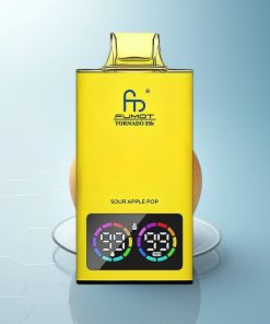 Fumot Tornado 35000 Puffs Mela Acida Pop Dual Mesh Luci RGB