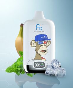 Fumot Tornado Digital Box 12000 Puffs Fragola Banana Mesh Coil Leggero