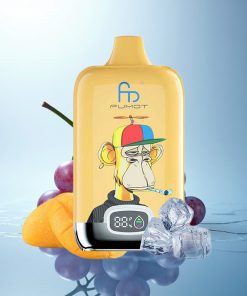 Fumot Tornado Digital Box 12000 Puffs Ghiaccio d'Uva Mesh Leggero