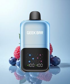GEEK BAR 2GO 20ml 50000 Puffs Gelato di Mirtillo Lampone con Schermo Interattivo e Livelli Regolabili