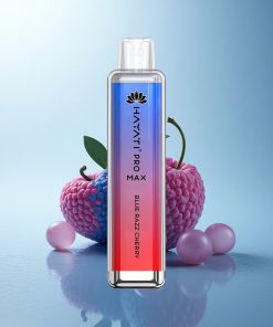 Hayati Pro Max 4000 Puffs Ciliegia Lampone Blu Dual Coil Ricaricabile