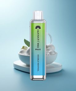 Hayati Pro Max 4000 Puffs Doppio Mentolo Cristallo Ricaricabile