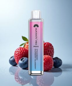 Hayati Pro Max 4000 Puffs Fragola Lampone Mirtillo Dual Coil 2ml Ricaricabile