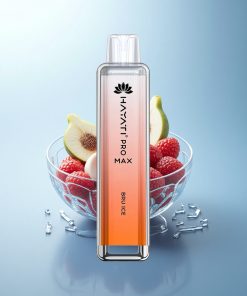 Hayati Pro Max 4000 Puffs Ghiaccio Lucido 2ml Dual Mesh