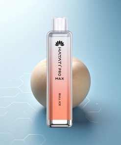 Hayati Pro Max 4000 Puffs Ghiaccio Toro 4000 Puff Ricaricabile a LED