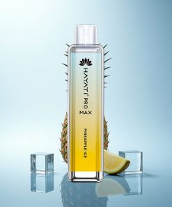 Hayati Pro Max 4000 Puffs Ghiaccio d'Ananas Ricaricabile Dual Coil