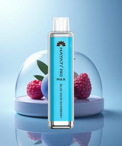 Hayati Pro Max 4000 Puffs Lampone Acido Blu Dual Coil Ricaricabile