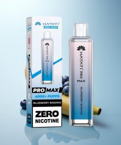 Hayati Pro Max 4000 Puffs Mirtillo Banana Dual Coil Ricaricabile