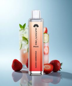 Hayati Pro Max 4000 Puffs Mojito alla Fragola 2ml 5% Ricaricabile