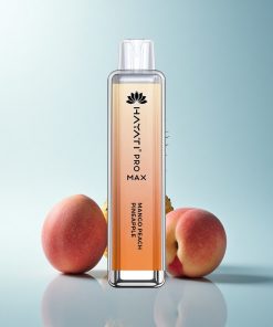 Hayati Pro Max 4000 Puffs Pesca Mango Ananas Dual Coil Ricaricabile