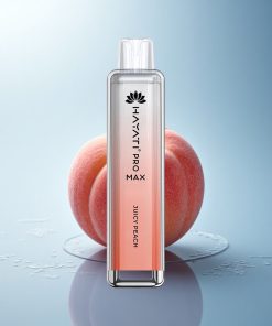 Hayati Pro Max 4000 Puffs Pesca Succosa Ricaricabile Dual Coil