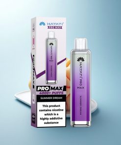 Hayati Pro Max 4000 Puffs Sogno Estivo Cristallo 2ml Dual Coil