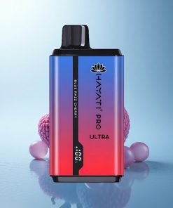 Hayati Pro Ultra 15000 Puffs Ciliegia Lampone Blu Doppio 12ml