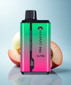 Hayati Pro Ultra 15000 Puffs Mela Acida Pesca Succosa 850mAh 24ml 2%