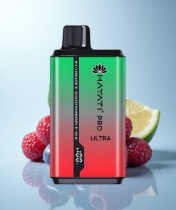 Hayati Pro Ultra 15000 Puffs Mirtillo Lampone Ciliegia Limone & Mirtillo con 49 Gusti e 850mAh