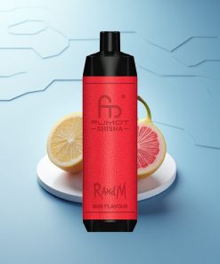 RandM Fumot Shisha 10000 Puffs Aroma di Gomma con LED e 0.6ohm Mesh