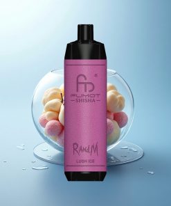 RandM Fumot Shisha 10000 Puffs Ghiaccio Fresco LED 18ml 0.6ohm