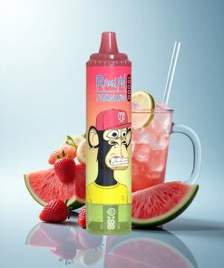 RandM Fumot Tornado 15000 Puffs Fragola Anguria Limonata Mesh 25ml Tipo-C