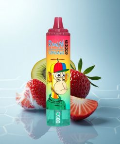 RandM Fumot Tornado 15000 Puffs Fragola Kiwi 25ml Mesh