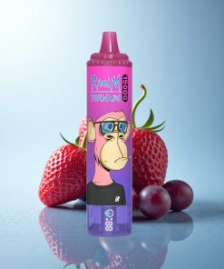 RandM Fumot Tornado 15000 Puffs Fragola Uva Mesh 25ml Tipo-C