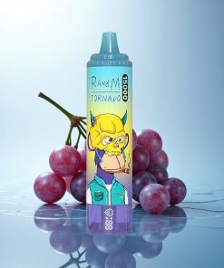 RandM Fumot Tornado 15000 Puffs Ghiaccio d'Uva Mesh 25ml Ricaricabile