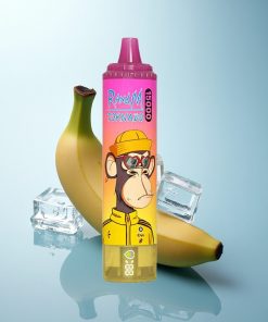 RandM Fumot Tornado 15000 Puffs Ghiaccio di Banana 25ml Mesh Type-C