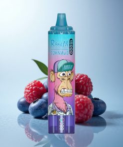 RandM Fumot Tornado 15000 Puffs Mirtillo Lampone 25ml Mesh Type-C
