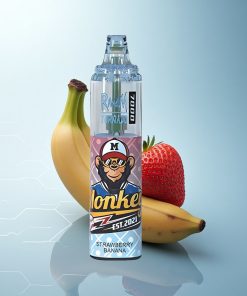 RandM Fumot Tornado 7000 Puffs Fragola Banana Tipo-C Mesh