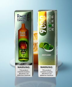 RandM Fumot Tornado 9000 Puffs Caramelle Acide 9000 Puff Mesh 18mL