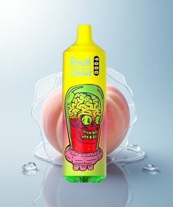 RandM Fumot Tornado 9000 Puffs Gelato Pesca Estivo con Batteria Ricaricabile e Coil a Maglie