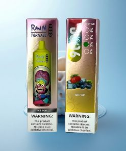 RandM Fumot Tornado 9000 Puffs Ghiacciolo Tornado 9000 Puff Display RGB Ricaricabile