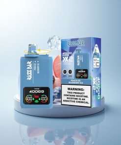 Razz Bar 40000 Puffs Gelato Mirtillo - Gelato Pesca con Display Potente e Doppio Mesh