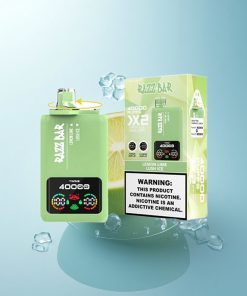 Razz Bar 40000 Puffs Limone Lime - Ghiaccio Rigoglioso con Doppia Bobina Mesh e Tipo-C