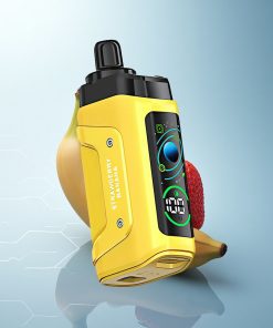 Razz Bar 45000 Puffs Fragola Banana Mesh 1.0 Ohm