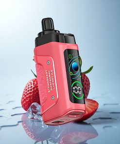 Razz Bar 45000 Puffs Fragola Ciliegia Ghiaccio con Coil Mesh e Flusso d'Aria Regolabile