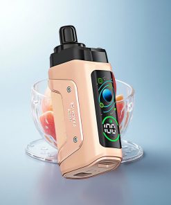 Razz Bar 45000 Puffs Pesca Succosa Ghiaccio con Bobina a Maglia e Flusso d'Aria Regolabile