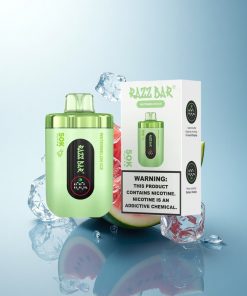 Razz Bar 50K Puffs Gelato d'Anguria con Mesh 1.0 Ohm e Ricarica Type-C