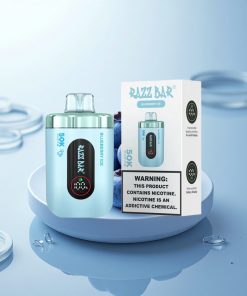 Razz Bar 50K Puffs Gelso Ghiacciato con 2% Nicotina e Ricarica Type-C