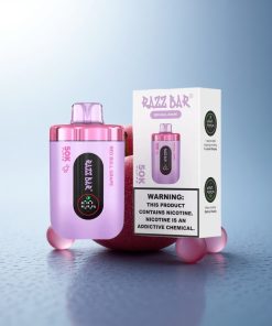 Razz Bar 50K Puffs Uva Rossa Ricarica Tipo-C 650 Mah